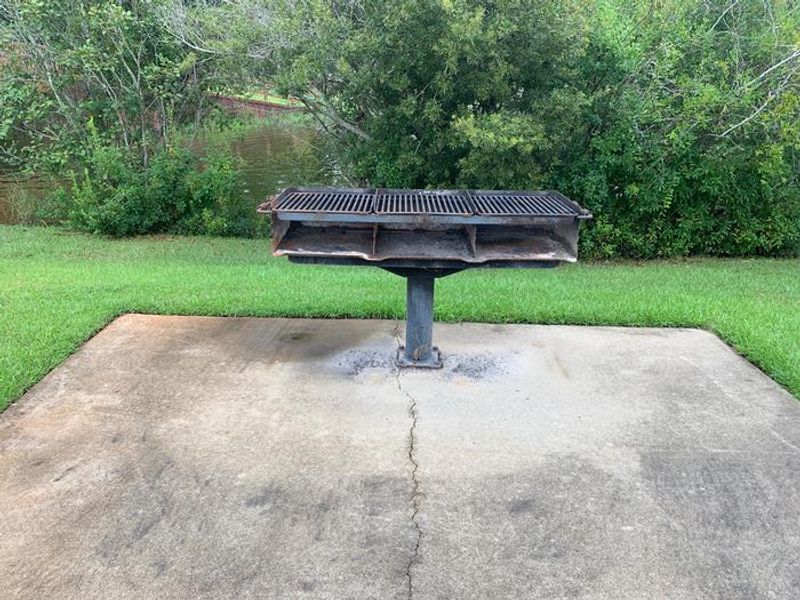 Grill Adjacent to Group Picnic Shelter #2 White Oak Day Use