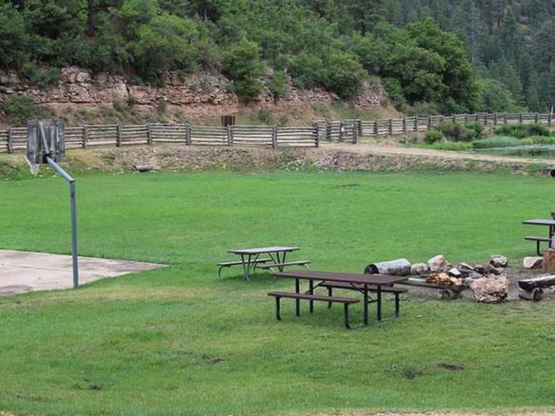 More than enough area for renters to stretch their legs, throw a Frisbee and simply relax