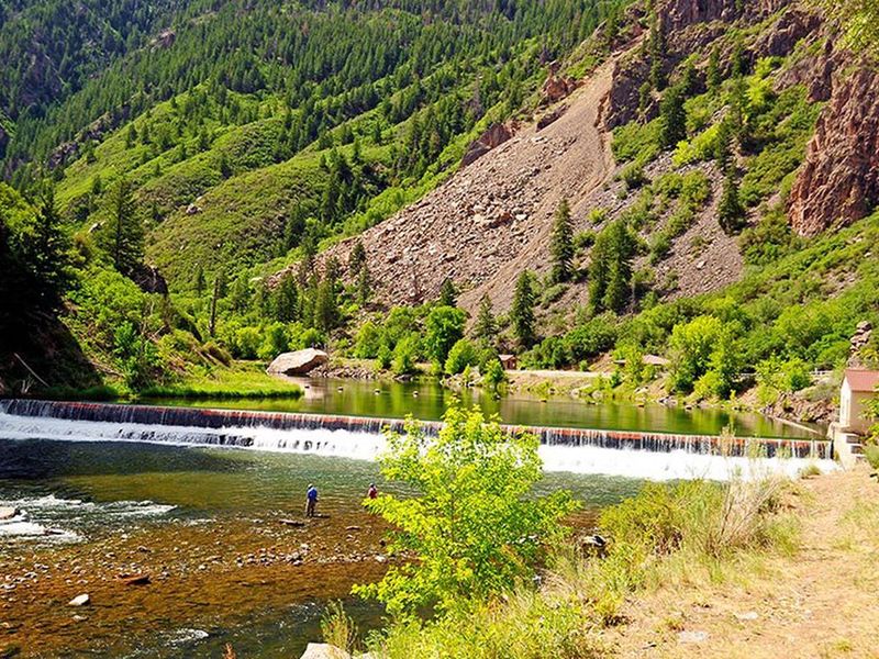 The East Portal area is a haven for anglers