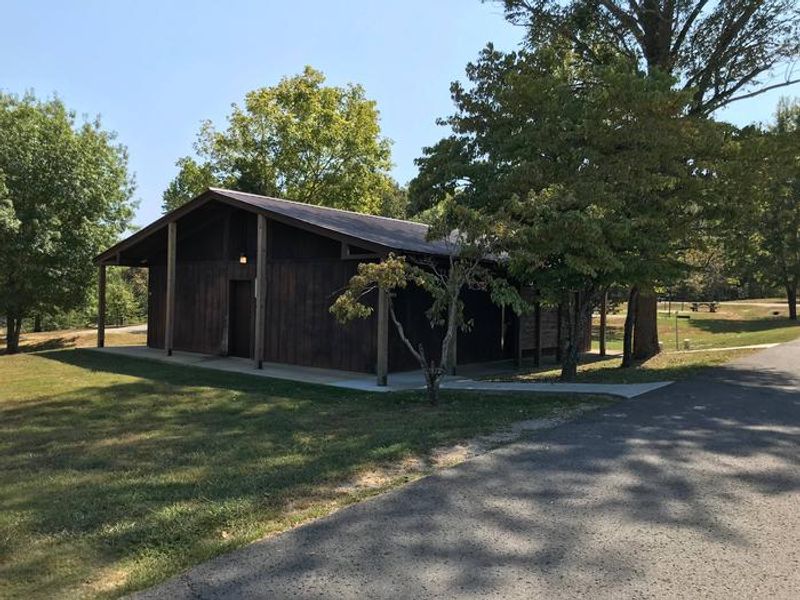 LILLYDALE CAMPGROUND SHOWER HOUSE BY ENTRANCE