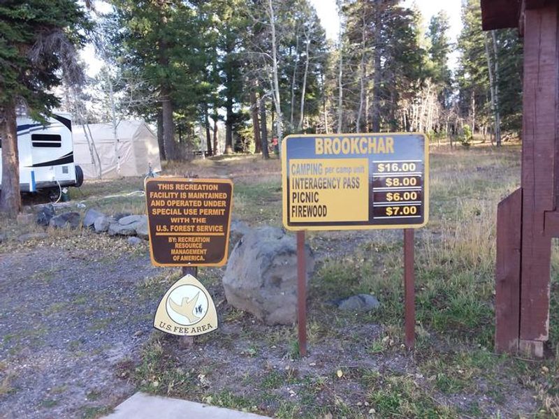 BROOKCHAR Campground Information Kiosk