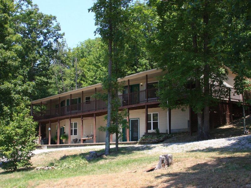 Condos located at Emerald Isle Marina, about 2 miles from the campground