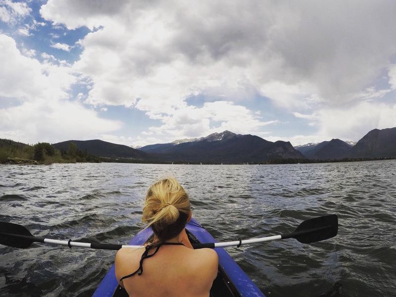 Excellent Kayaking on Dillon Reservoir