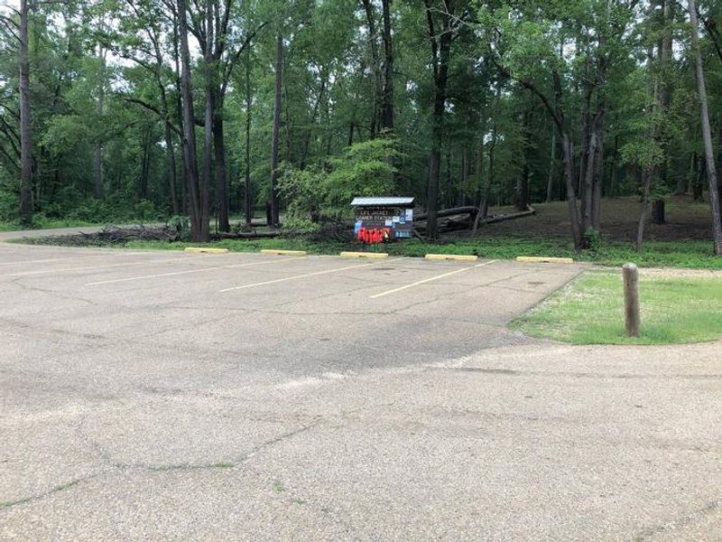 Main Boat Ramp Parking, excess located behind ramp. 