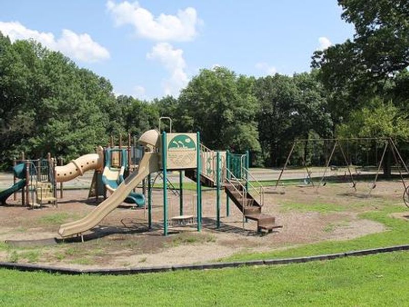 Conemaugh's playground is located next to the pavilions.