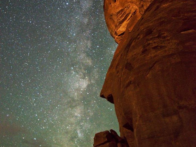 Stars Over Saddlehorn Rock, Saddlehorn Campground