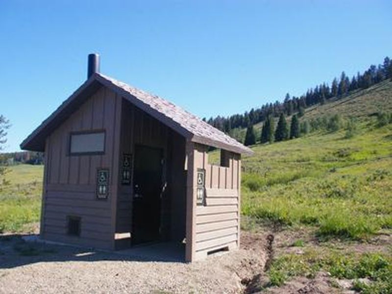 accessible vault toilet