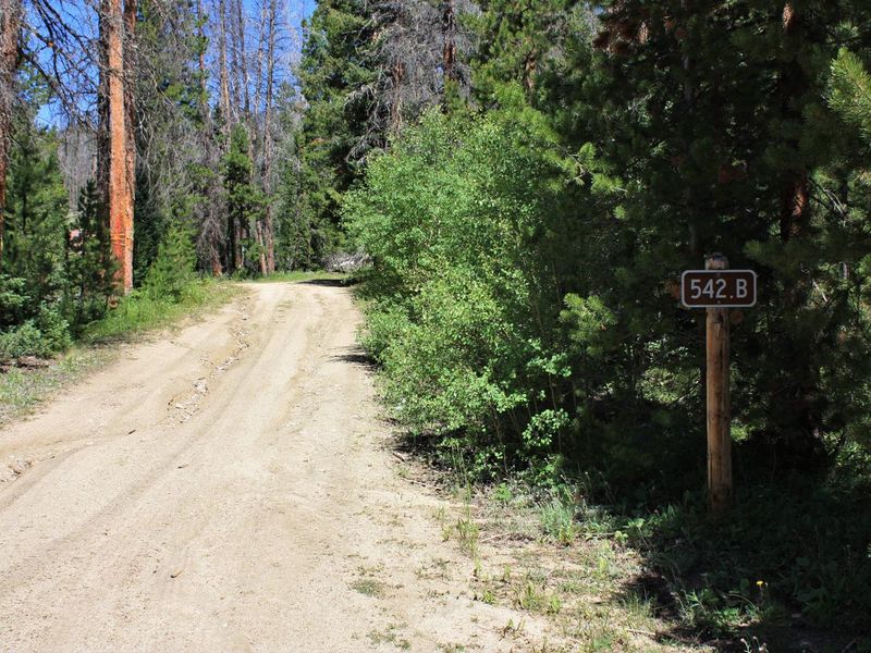 Keystone Ranger Station road sign