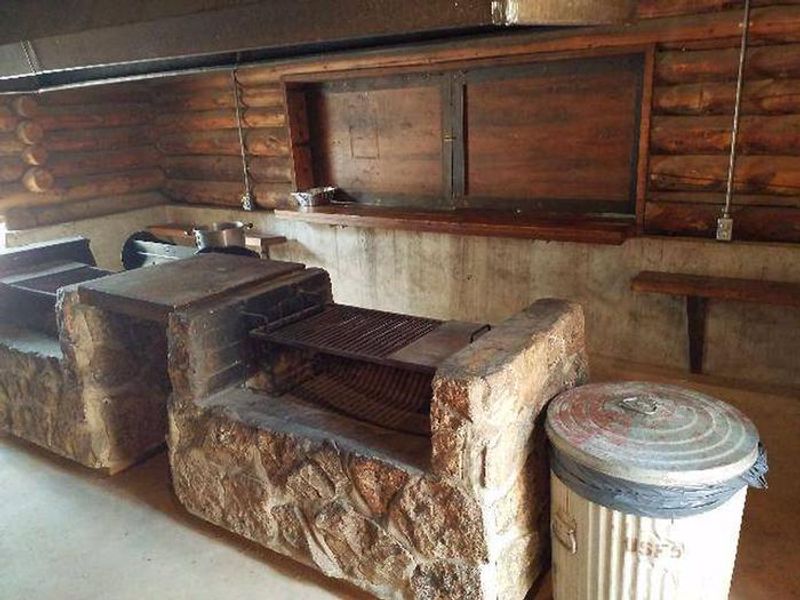 Printer Boy Group Campground Community Cookhouse interior