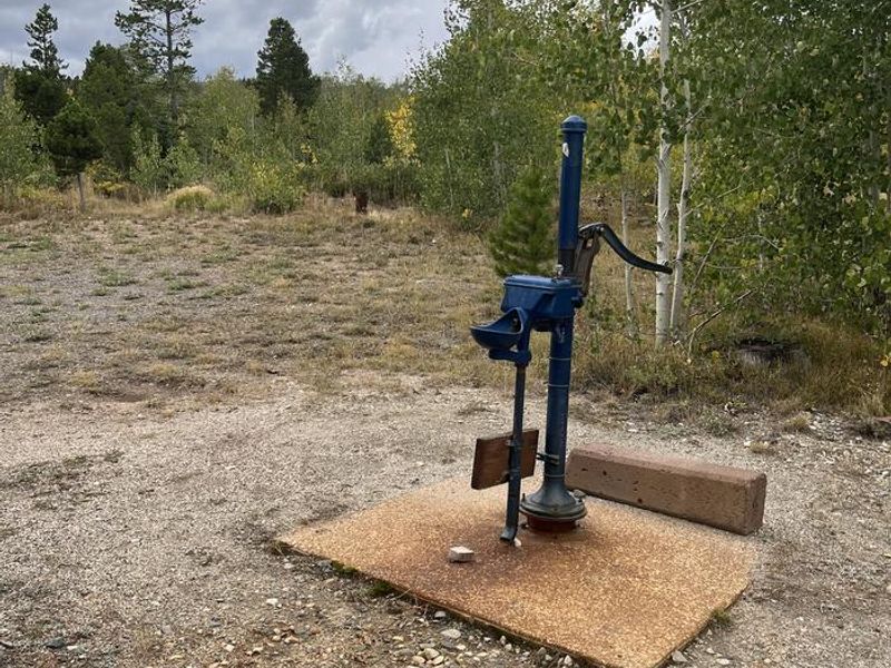 This campground has a well that is test throughout the season. 