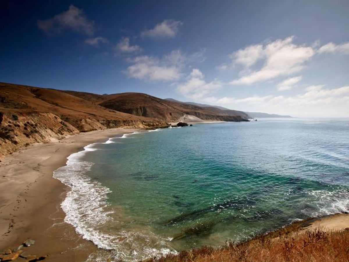 California, Santa Barbara County, Channel Islands National Marine Sanctuary, South Point State and Federal Marine Reserve, Channel Islands National Park, Santa Rosa Island Backcountry Beach Camping photo 2