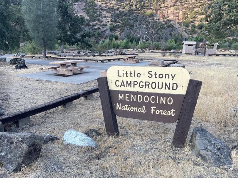 Little Stony Campground Sign