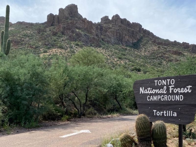 Tortilla Campground, Tonto National Forest
