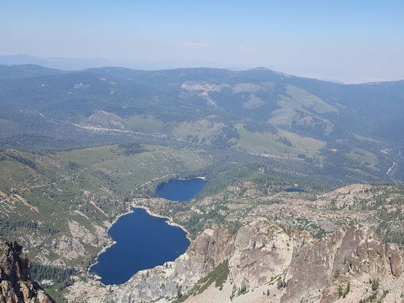 Sierra Buttes, hike near Campground