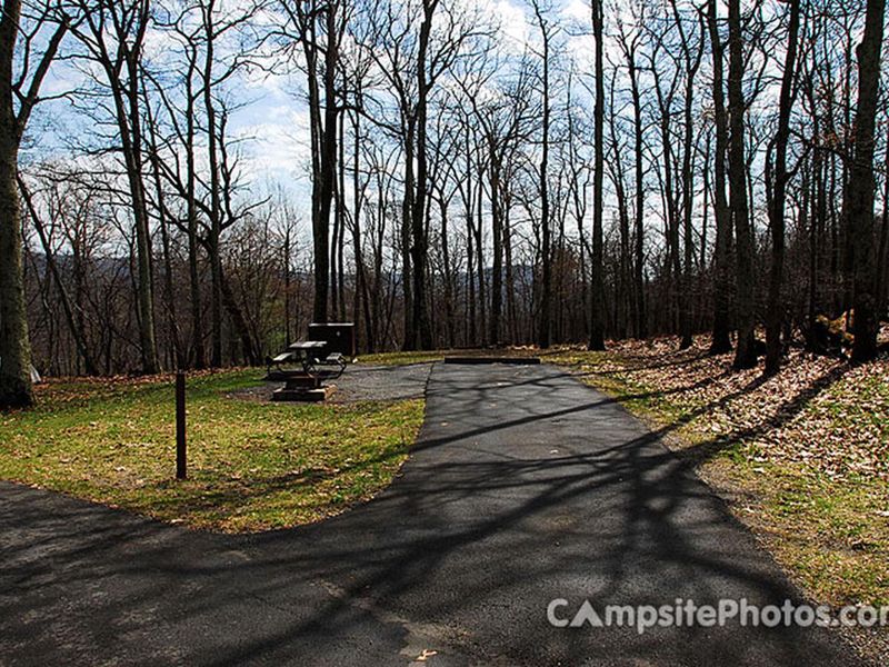 Lewis Mountain Campsite #15