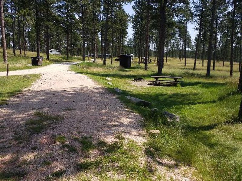 Overview of main road and a look at site area