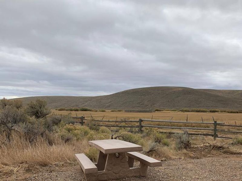 Average site at Little Creek Campground