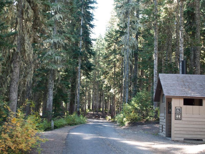 Takhlakh Lake Campground road