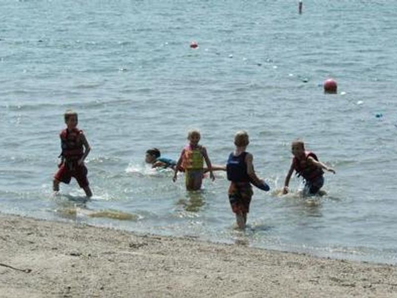 Children at beach