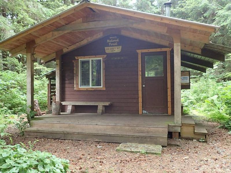 Front view of cabin