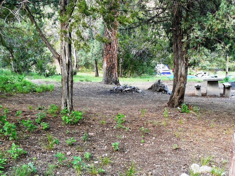 Camping at the Upper Scorpion