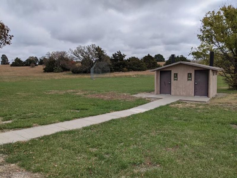 North Overlook Park - Restroom and Baseball area