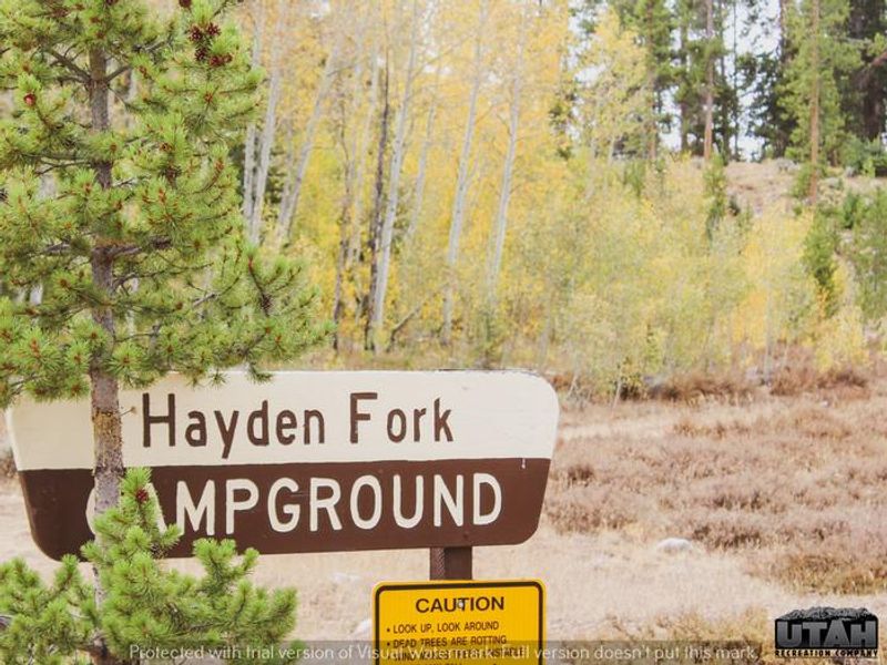 Hayden Fork Campground