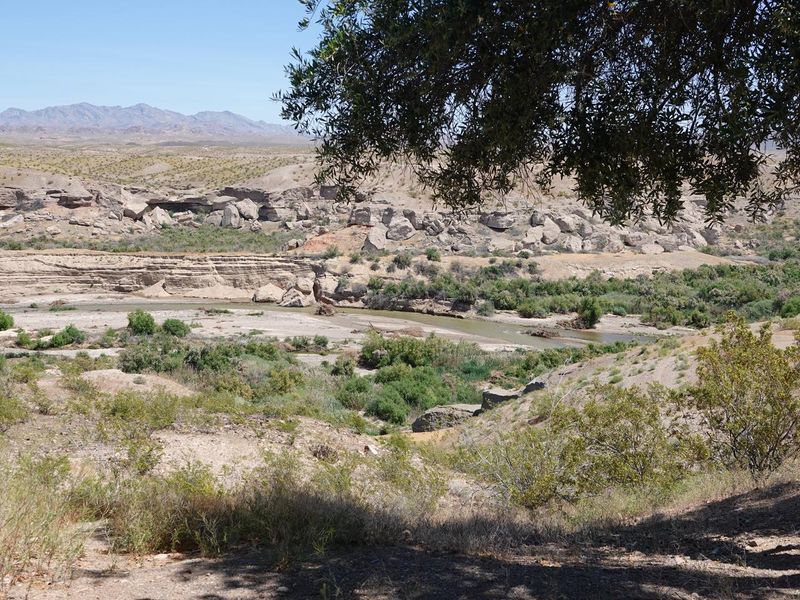 Amazing desert view from Las Vegas Bay