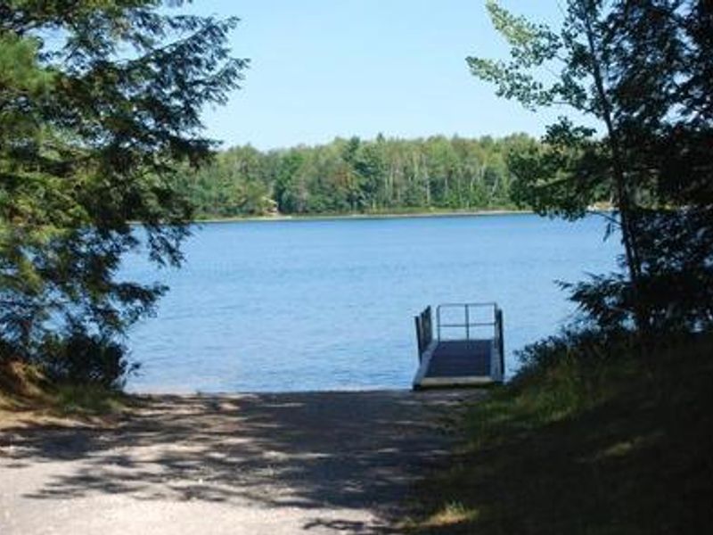 Boat Launch at Camp Seven Lake Campground