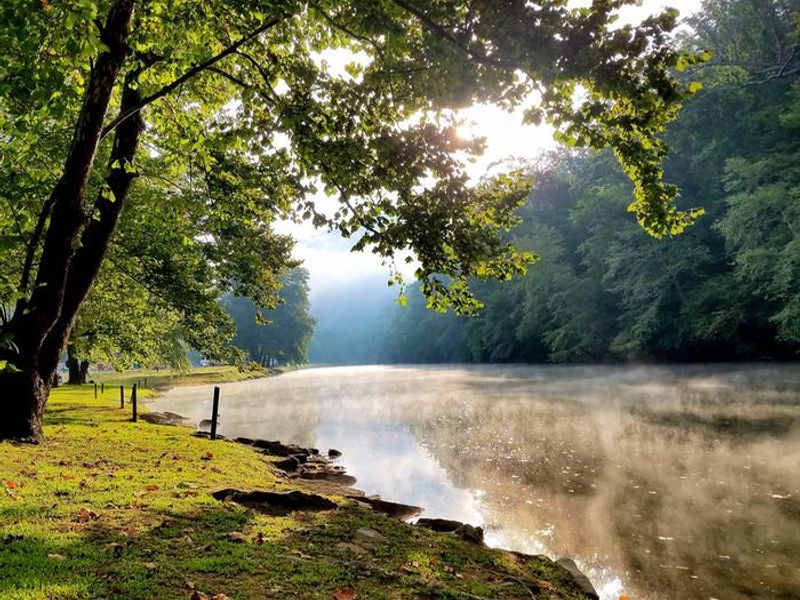 Beautiful morning sunrise