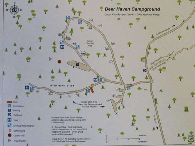 Deer Haven map