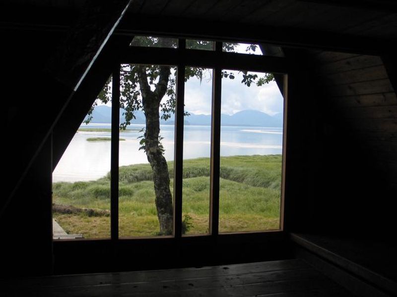 View from Mallard Slough Cabin