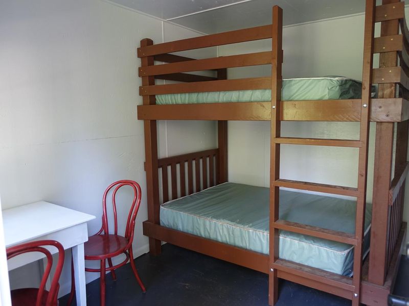 Inside the bunkhouse