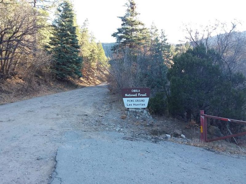 Picnic ground entrance.