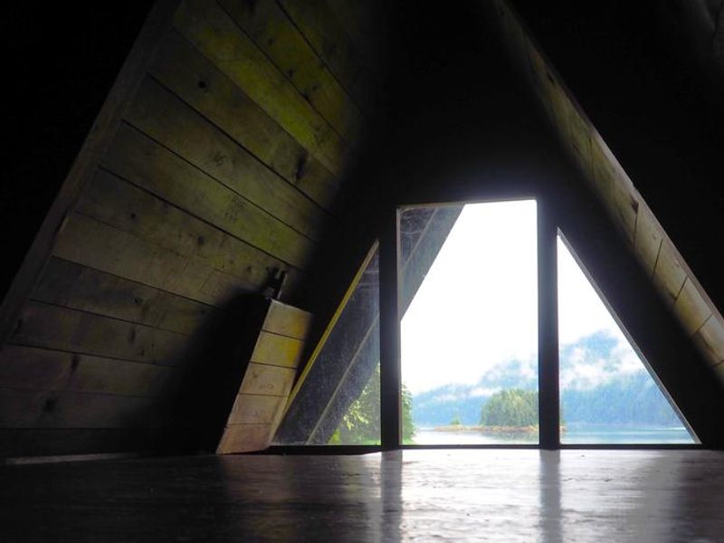 Berg Bay view from loft area 