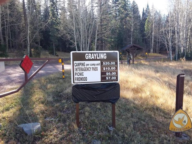 Grayling Campground Fee Information 