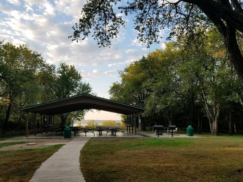Shelter 1 in Overlook Park can be reserved