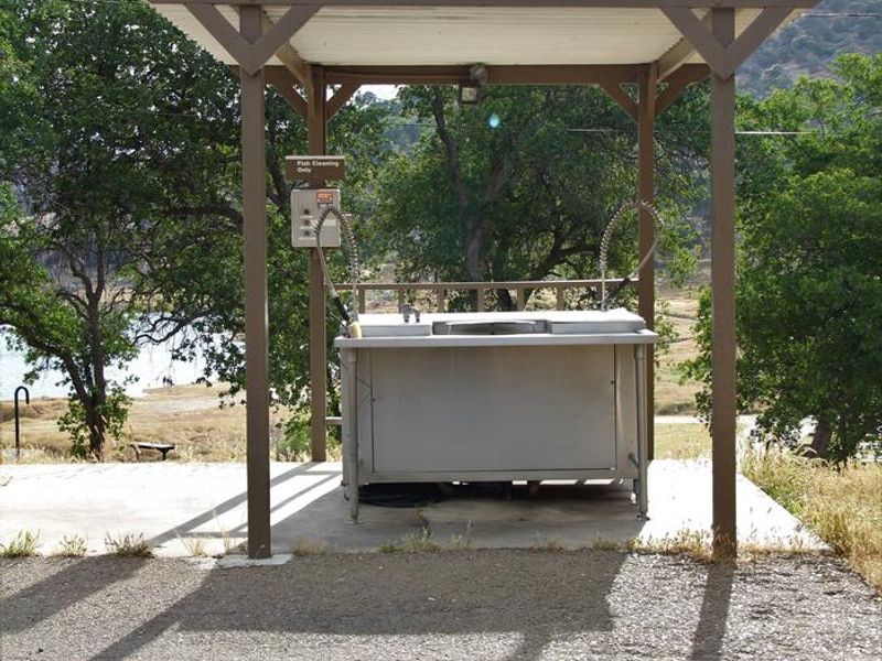 FISH CLEANING STATION LOCATED NEAR CAMPSITES #2 & #3