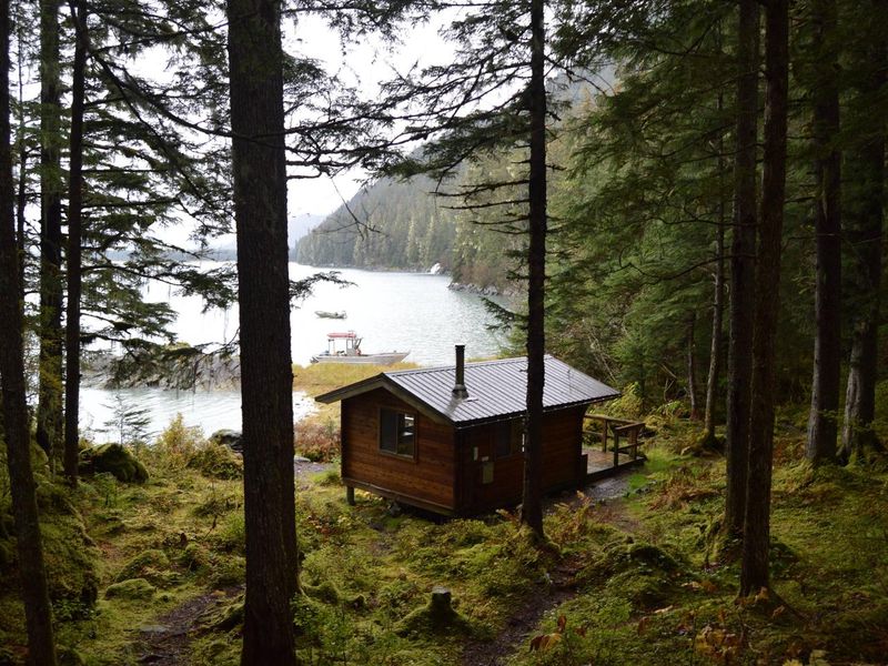 View from the outhouse