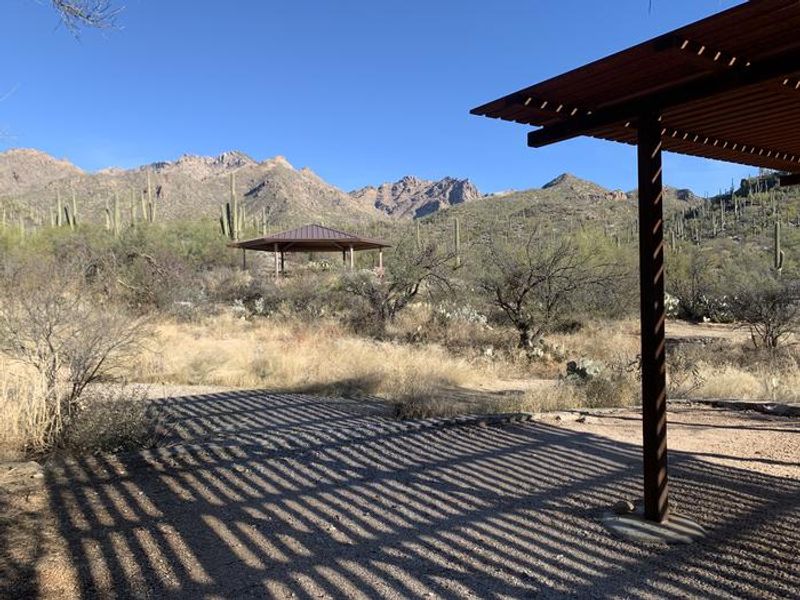 Another covered area in the surrounding area.