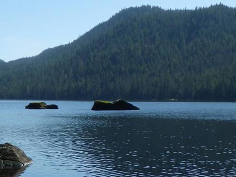 View from Anan Lake Cabin
