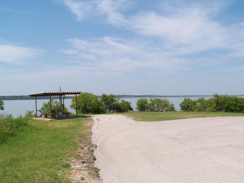 View of lake at Pecan Point