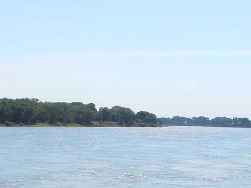Missouri River boat ramp at Nebraska Tailwaters