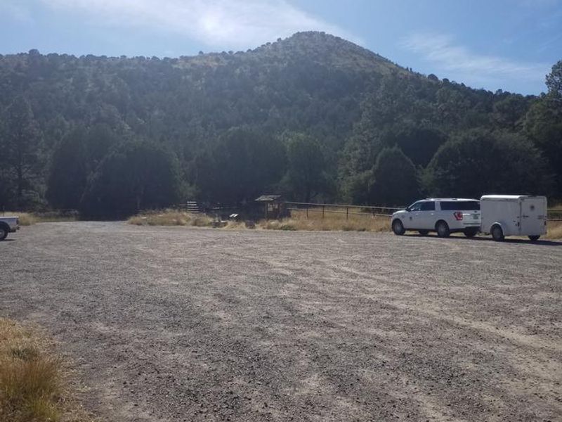 GOMEZ PEAK Parking Lot outside the Picnic Site