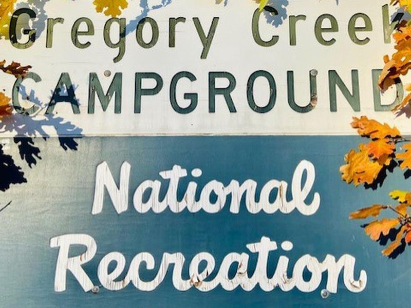 Gregory Creek Sign