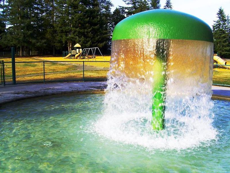 The park offers activities for all families, including hiking, playgrounds and a unique wading pool for children to cool off in the summertime. 