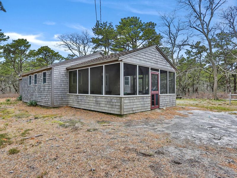 Exterior of the Lecount Beach House
