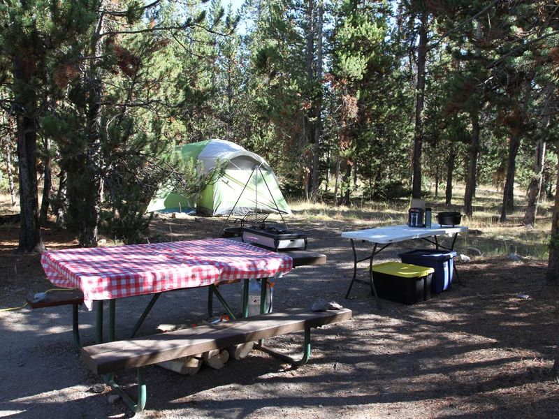 Indian Creek Campground site #57