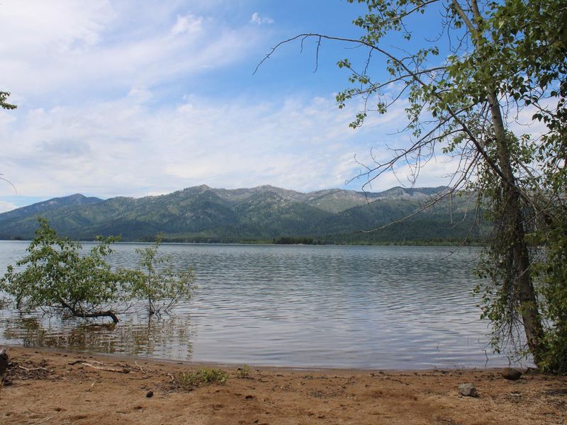 View of Deadwood Reservoir from site