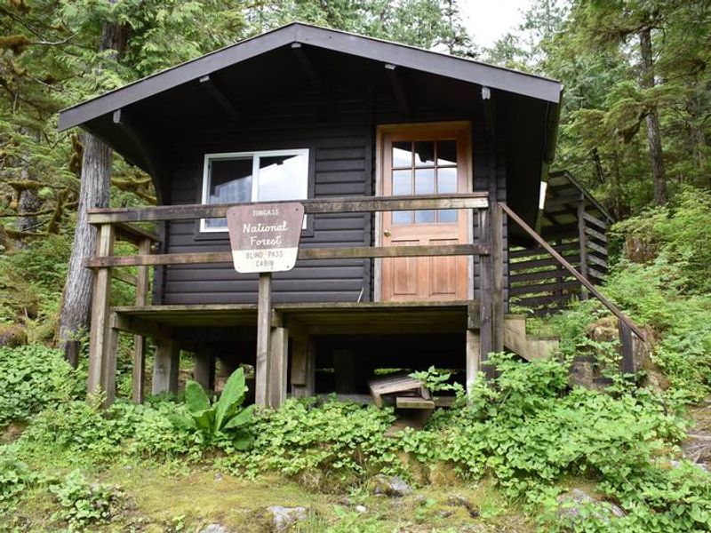 Blindpass Cabin from Front